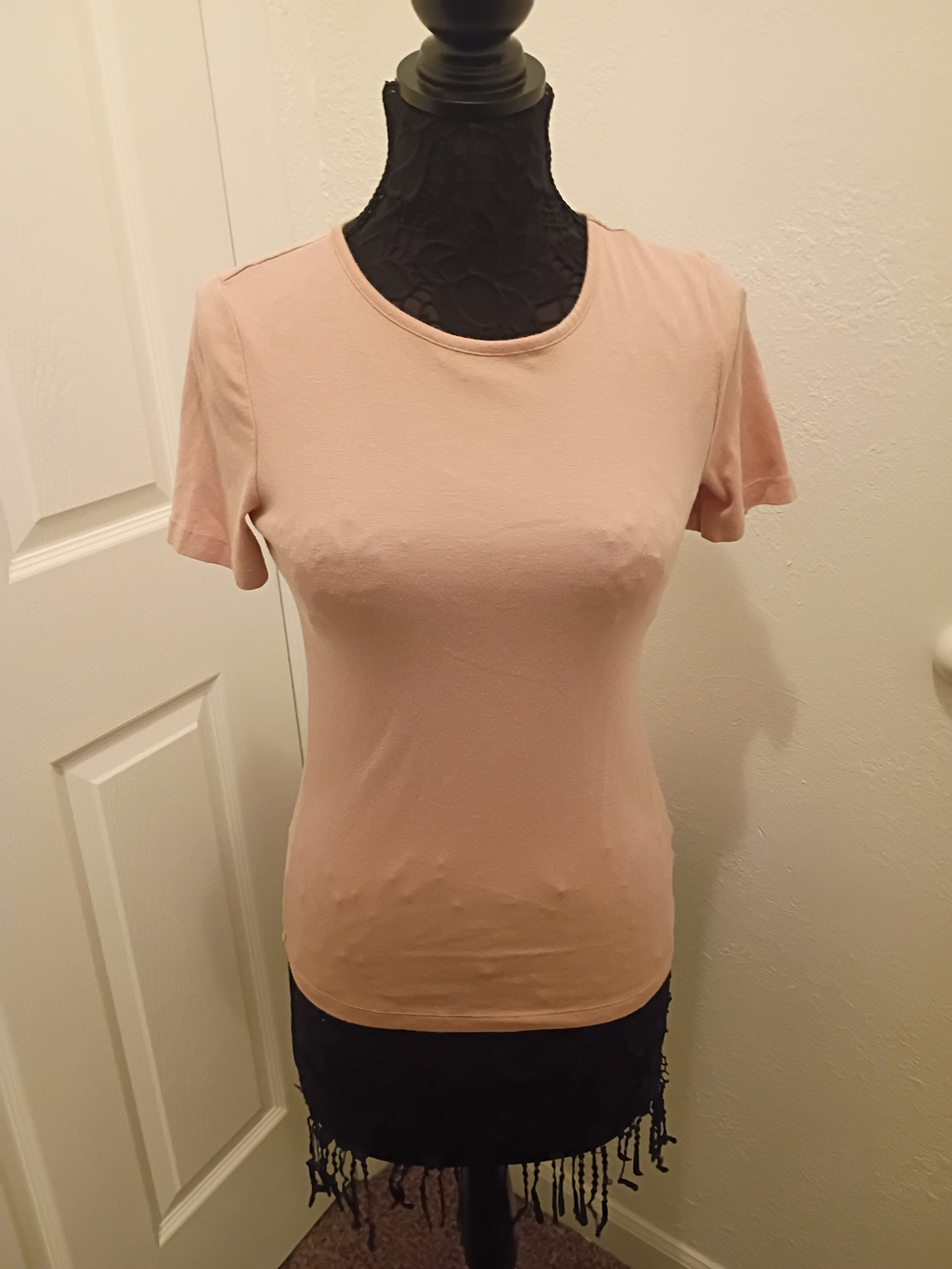 a new day Blush Pink Crew Neck Short Sleeve Tee